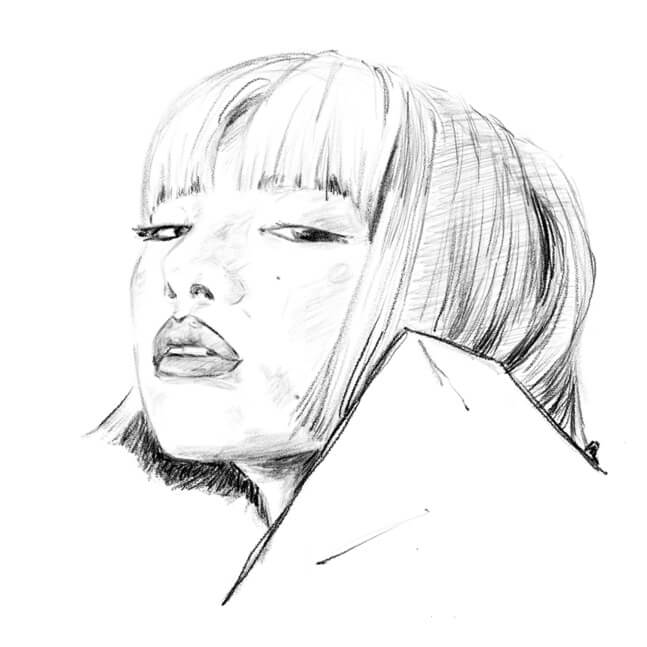 The things8, copy イラスト 人物画